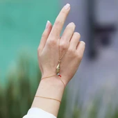 Balık Turkuaz Taşlı Gold Şahmeran thumbnail 2