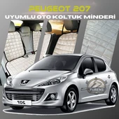 Peugeot 207 Bej Renk Tay Tüyü Cepli & Terletmez Sırtlı Oto Koltuk Minder Seti - Koltuk Koruma Kılıfı (ÖN & ARKA TAM SET) thumbnail 1