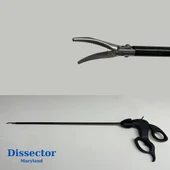 Laparoskopik Dissector - Plastik Saplı - PraticMed - 1