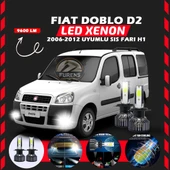 Fiat Doblo D2 2006-2012 Sis Farı Uyumlu Şimşek Etkili Led Xenon Pro Series H1 - 1