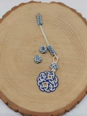 Bakır El İşi Kazaz Püskül & 2 Habbeli Takım (55976) thumbnail 2