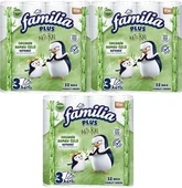 Familia Plus Tuvalet Kağıdı 3 Katlı 96 Lı Paket Natural Organik Bambu Özlü (3PK*32) - 2