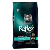Reflex Plus Tavuklu Yetişkin Kısırlaştırılmış Kedi Maması 15 Kg - 1