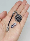 Bakır El İşi Kazaz Püskül & 2 Habbeli Takım (55982) thumbnail 1