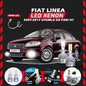 Fiat Linea 2007-2017 Sis Farı Uyumlu Şimşek Etkili Led Xenon Performance Series H1 thumbnail 1
