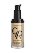 Golden Rose Total Cover 2in1 Foundation & Concealer No: 15 Warm Sand - Fondöten & Kapatıcı - 8691190963750 - 2