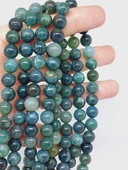 Yosun Akik Taşı Dizi 8mm (55986) thumbnail 3