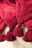 Puffy Wellsoft Bordo Battaniye - 200 x 220 cm - 4