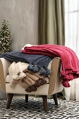 Puffy Wellsoft Battaniye - Bordo - 160 x 200 cm - 5