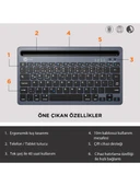 Lenovo Lecoo BK100 Gri Bluetooth Klavye - 5