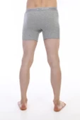 Erkek Elastanlı Biyeli Gri Melanj Boxer Şort 880 thumbnail 7