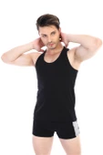Erkek Ribana Spor Siyah Atlet 915 - 2