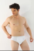 Erkek Ribana Klasik Beyaz Slip 870 thumbnail 3