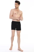Erkek Penye Siyah Boxer 805 - 3