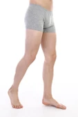 Erkek Elastanlı Gri Boxer 810 - 7