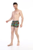 Erkek Renkli Yazı Desenli Dijital Boxer 796 thumbnail 3