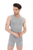 Erkek Ribana Kolsuz Spor Gri Atlet 920 - 1