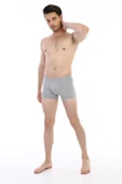 Erkek Elastanlı Gri Boxer 810 - 3