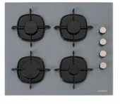 Silverline Buhar Destekli AirFrayer Gri Cam Ankastre Set 3490 Oslo - CS5335S01 - BO65P4S01 thumbnail 3