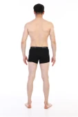 Erkek Elastanlı Biyeli Siyah Boxer 850 - 5