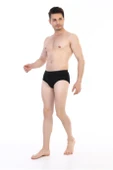 Erkek Elastanlı Siyah Slip 887 - 3