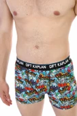 Erkek Renkli Figür Desenli Dijital Boxer 796 - 9