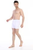 Erkek Penye Beyaz Boxer 805 - 3