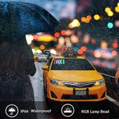 Monozone Araç Car Led Ekran Tabelaları Kayan Yazı Kişiselleştirilebilir Uygulama Kontrolü(17-7cm) - 5