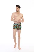 Erkek Renkli Yazı Desenli Dijital Boxer 796 thumbnail 5