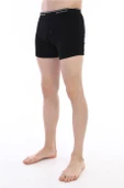 Erkek Elastanlı Biyeli Siyah Boxer Şort 880 thumbnail 5
