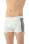 Erkek Elastanlı Biyeli Beyaz Boxer 850 - 7