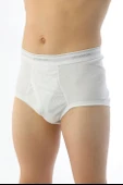 Erkek Ribana Klasik Beyaz Slip 860 - 7