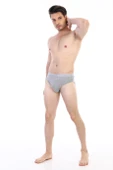 Erkek Ribana Klasik Gri Slip 870 - 3