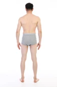 Erkek Ribana Klasik Gri Melanj Slip 860 - 5