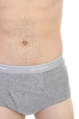 Erkek Ribana Klasik Gri Melanj Slip 860 - 7