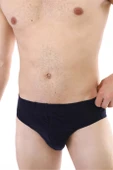 Erkek Süprem Lacivert Slip 741 - 6