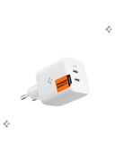 Spigen 45W USB-C 2 Port Mini Hızlı Şarj Aleti - 1