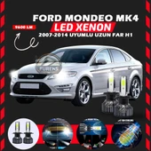 Ford Mondeo MK4 2007-2014 Uzun Far Uyumlu Şimşek Etkili Led Xenon Pro Series H1 thumbnail 1