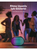 Soundcore Pyro Mini Bluetooth Hoparlör - Çoklu Işık Efektleri - 6W'lık Güçlü Ses - 10 Saat Çalma Süresi - Siyah - A31A0 - 4