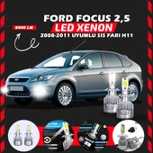 Ford Focus 2.5 2008-2011 Sis Farı Uyumlu Şimşek Etkili Led Xenon Performance Series H11 thumbnail 1