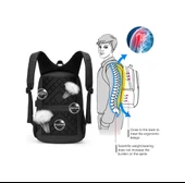 Cbtx Cxs-621 Çok Fonksiyonlu Oxford Laptop Sırt Çantası Mavi - 4