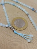 Akuamarin Taşı 99luk Tesbih 4mm (8980) - 3