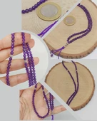 Ametist Taşı 99luk Tesbih 4mm (8972) thumbnail 1