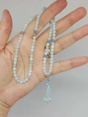 Akuamarin Taşı 99luk Tesbih 4mm (8980) - 5