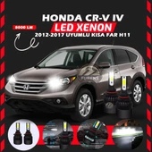 Honda CR-V 2012-2017 Kısa Far Uyumlu Şimşek Etkili Led Xenon Light Series H11 thumbnail 1