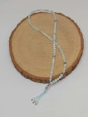 Akuamarin Taşı 99luk Tesbih 4mm (8980) - 4