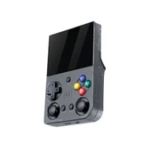 ScHitec 3.5 Inç Mini HDMI Çıkışlı Taşınabilir Retro Oyun Konsolu 20000+ Oyunlu El Atari 64Gb Siyah - 1