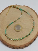 Dream Serisi Zümrüt Taşı 3mm Kolye (45910) thumbnail 4