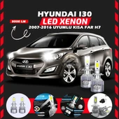 Hyundai İ30 2007-2016 Kısa Far Uyumlu Şimşek Etkili Led Xenon Performance Series H7 thumbnail 1