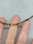 Dream Serisi Anyolit (Rubizoit- Rubyzoisit) Taşı 3mm Kolye (45936) thumbnail 3